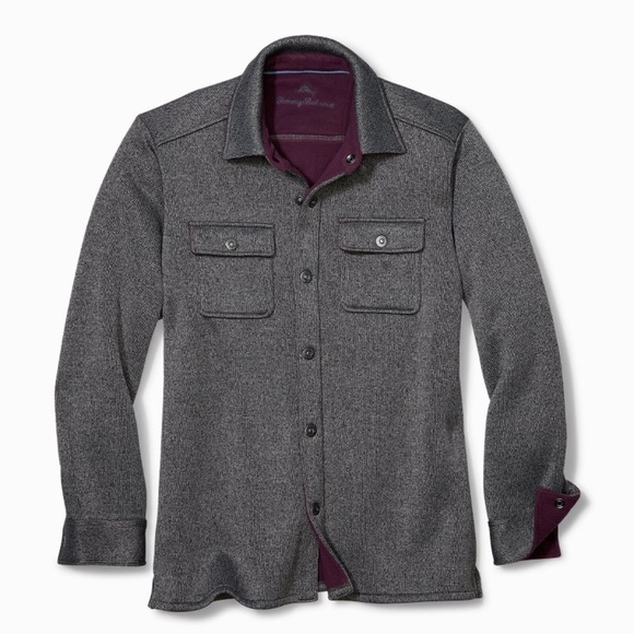 Tommy Bahama Other - Tommy Bahama Men's Fireside CPO Shirt Jacket EUC